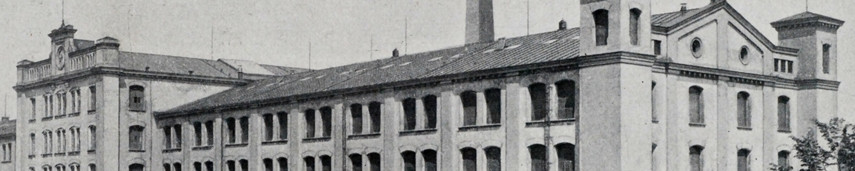 Aktienspinnerei Ende des 19. Jahrhunderts